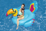 Flottant gonflable à chevaucher (TURQUOISE) - Pop.ma - Flottant géant Maroc piscine et plage bouée