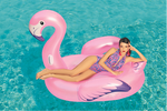Flottant gonflable rose (FLAMINGO) - Pop.ma - Flottant géant Maroc piscine et plage bouée
